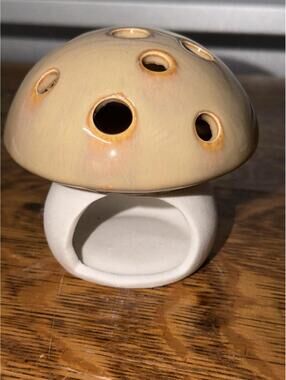 Vintage Mushroom Votive Tea Light Candle Holder